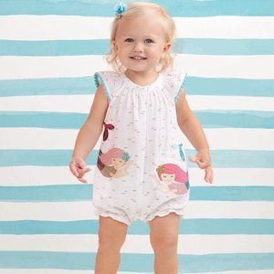 Mud Pie Mermaid Bubble Romper 0-3 mos